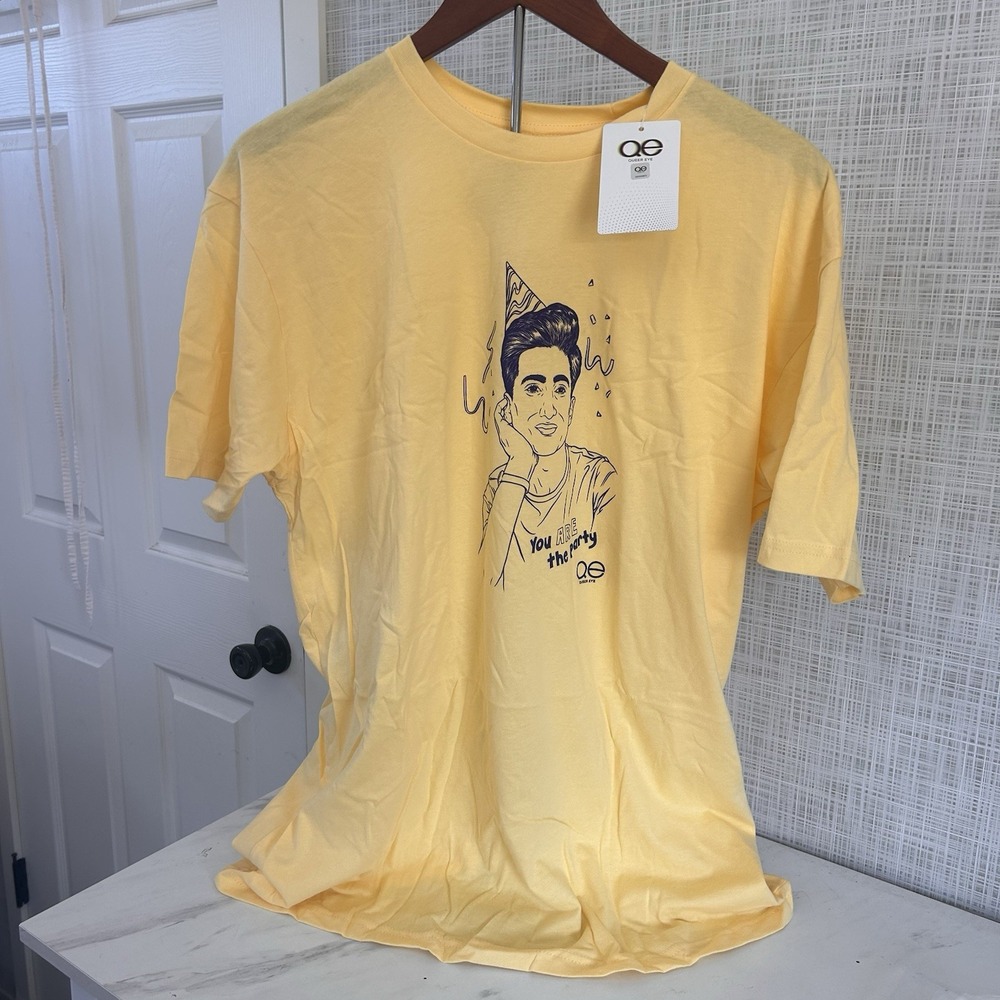 Queer Eye Netflix T-Shirt Yellow You‎ Are The Party LGBTQIA+ Unisex XLarge BxOO